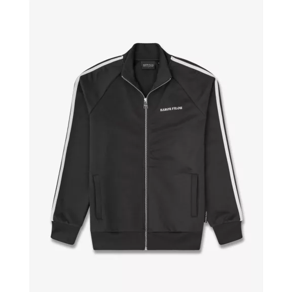 FW25 Tracksuit Jacket Oval Backprint Filou CXLVIII. - Black FW25 Tracksuit Jacket Oval Backprint Filou CXLVIII. - Black