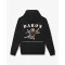 FW25 Hoodie Backprint Filou CLI. BARON - Black