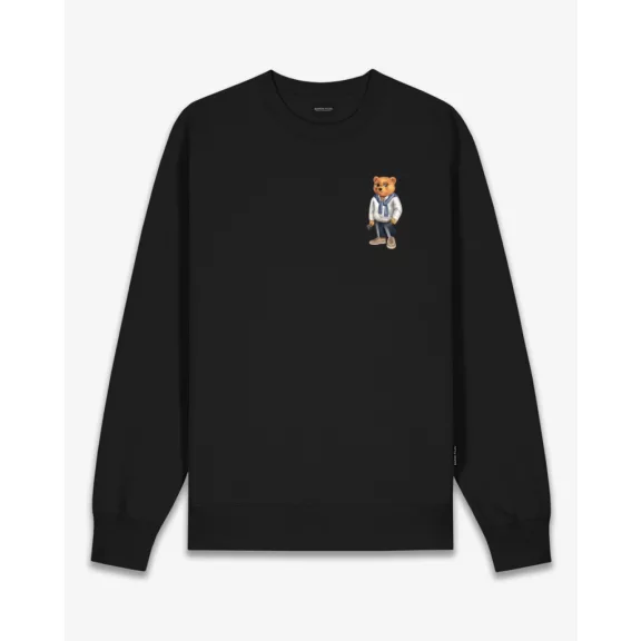 FW25 Chestprint Pullover Filou CLII. - Black FW25 Chestprint Pullover Filou CLII. - Black