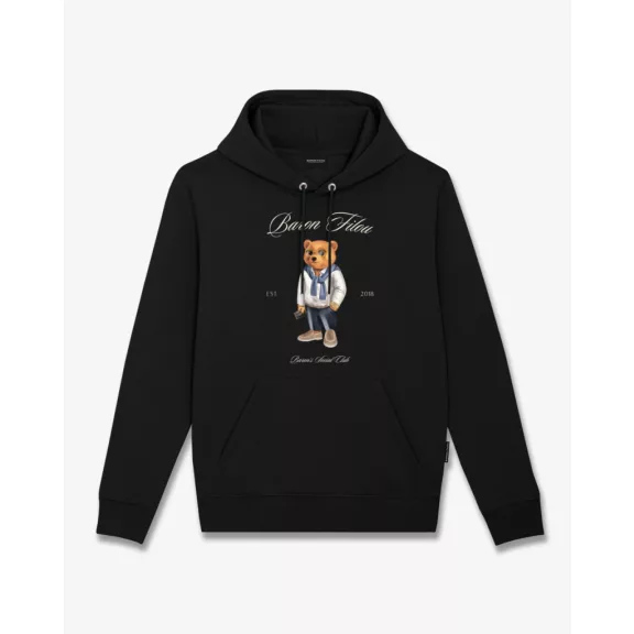 FW25 Hoodie Filou CLII. Baron’s Social Club - Black FW25 Hoodie Filou CLII. Baron’s Social Club - Black