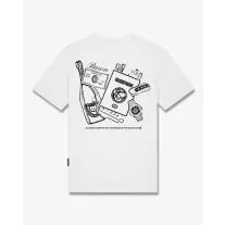 FW25 T-Shirt Filou CLII. Backprint Sketch - White