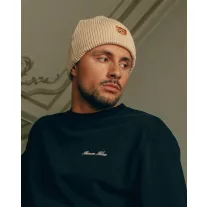 FW26 Cotton Beanie - Sand brown
