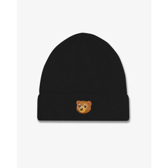 FW26 Cotton Beanie - Black FW26 Cotton Beanie - Black