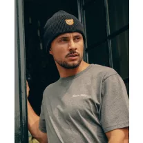 FW26 Cotton Beanie - Black