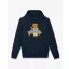 SS26 Embroidered Hoodie Filou CLXXI. - Navy blue