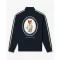 SS26 Oval Backprint Tracksuit Jacket Filou CLXVIII. CASA BARON - Navy blue