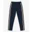 SS26 Oval Backprint Tracksuit Sweatpants Filou CLXVIII. CASA BARON - Navy blue