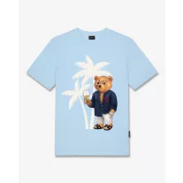 SS26 T-Shirt Filou CLXIV. PALMS - Light blue