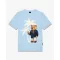 SS26 T-Shirt Filou CLXIV. PALMS - Light blue