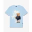 SS26 T-Shirt Filou CLXIV. PALMS - Light blue