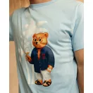 SS26 T-Shirt Filou CLXIV. PALMS - Light blue SS26 T-Shirt Filou CLXIV. PALMS - Light blue