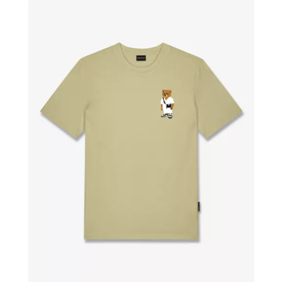SS26 Chest Embroidered T-Shirt Filou CLXIX. - Sage SS26 Chest Embroidered T-Shirt Filou CLXIX. - Sage