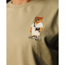 SS26 Chest Embroidered T-Shirt Filou CLXIX. - Sage SS26 Chest Embroidered T-Shirt Filou CLXIX. - Sage