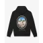 SS26 Oval Backprint Hoodie Filou CLXIX. - Black
