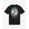 SS26 Oval Backprint T-Shirt Filou CLXVIII. - Black