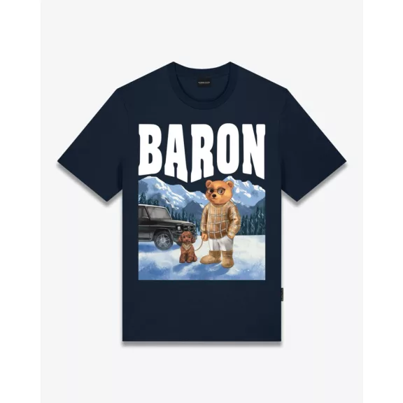 T-Shirt Filou CXXXIII. BARON - Navy blue T-Shirt Filou CXXXIII. BARON - Navy blue