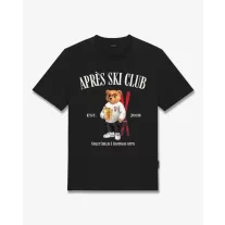 T-Shirt Filou CXXXV. APRÈS SKI CLUB - Black