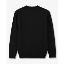 Embroidered Pullover Filou CXXXV. APRÈS SKI CLUB - Black