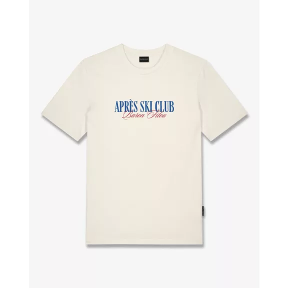 Backprint T-Shirt APRÈS SKI CLUB - Off-White Backprint T-Shirt APRÈS SKI CLUB - Off-White
