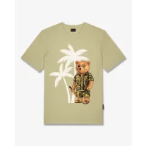 SS26 T-Shirt Filou CLXVI. PALMS - Sage