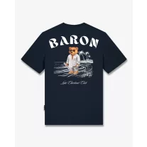SS26 Backprint T-Shirt Filou CLXVIII. BARON - Navy blue