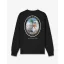 SS26 Oval Backprint Pullover Filou CLXVIII. - Black