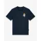 SS26 Chest Embroidered T-Shirt Filou CLXVIII. - Navy blue