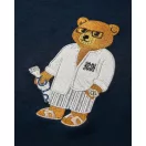 SS26 Chest Embroidered T-Shirt Filou CLXVIII. - Navy blue SS26 Chest Embroidered T-Shirt Filou CLXVIII. - Navy blue
