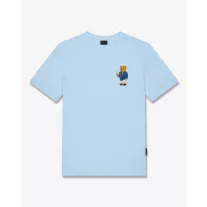 SS26 Chest Embroidered T-Shirt Filou CLXIV. - Light blue