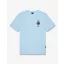 SS26 Chest Embroidered T-Shirt Filou CLXIV. - Light blue
