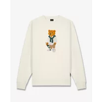 SS26 Embroidered Pullover Filou CXL. - Off-White