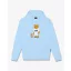 SS26 Embroidered Hoodie Filou CLXV. - Light blue
