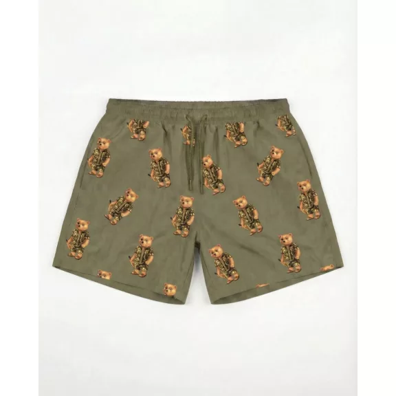 SS26 Swim Shorts Allover Filou CLXVI. - Sage SS26 Swim Shorts Allover Filou CLXVI. - Sage