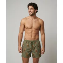 SS26 Swim Shorts Allover Filou CLXVI. - Sage