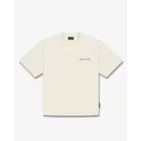SS26 Oversized Backprint T-Shirt CASA BARON PALM - Off-White