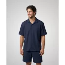 SS26 Signature Structured Shirt - Navy blue SS26 Signature Structured Shirt - Navy blue