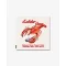 SS26 Print Pillow Cover LOBSTER GANG / CAVIAR DEALER