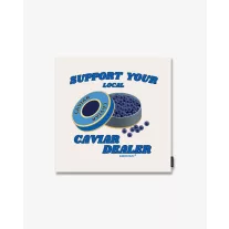 SS26 Print Pillow Cover LOBSTER GANG / CAVIAR DEALER