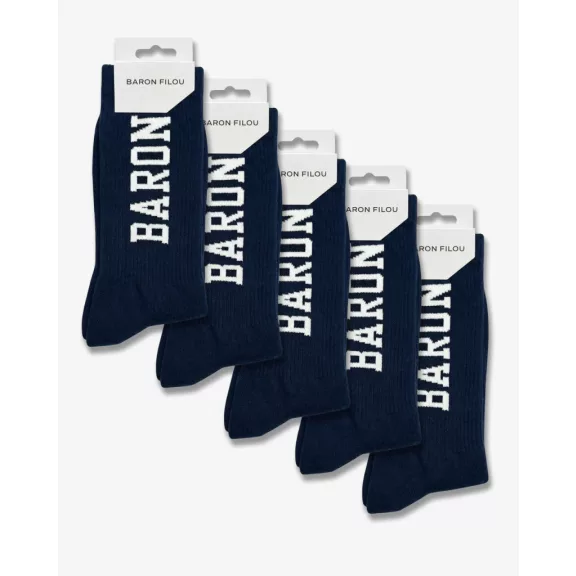 SS26 5-Pack BARON Sport Socks - Navy blue SS26 5-Pack BARON Sport Socks - Navy blue
