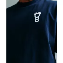 Signature Oversized T-Shirt - Navy blue