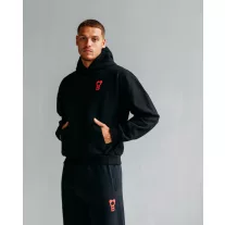 Signature Oversized Hoodie - Black