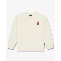 Signature Oversized Pullover - Off-White
