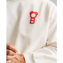 Signature Oversized Pullover - Off-White