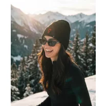 Signature Cotton Beanie - Black