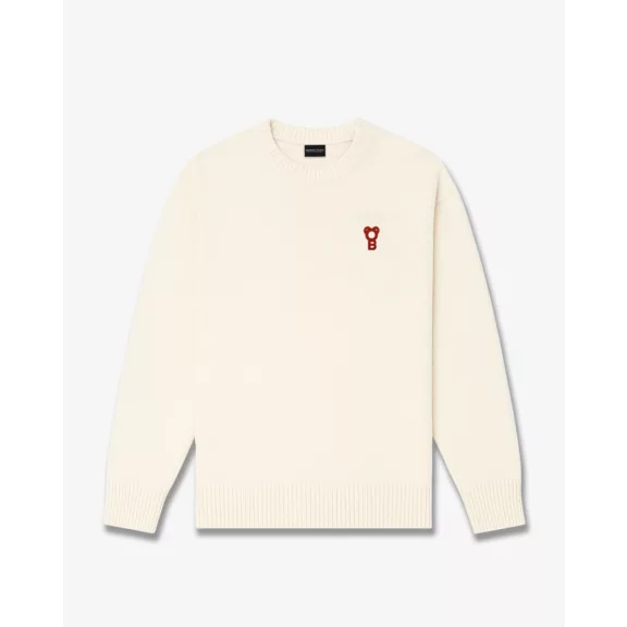 Signature Merino Pullover - Off-White Signature Merino Pullover - Off-White
