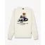 FW26 Embroidered Pullover Filou 185 - Off-White