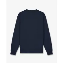 FW26 Embroidered Pullover Filou 186 - Oxford Blue