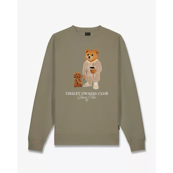 FW26 Embroidered Pullover Filou 189 - Vintage Sage FW26 Embroidered Pullover Filou 189 - Vintage Sage