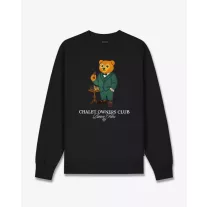 FW26 Embroidered Pullover Filou 184 - Black