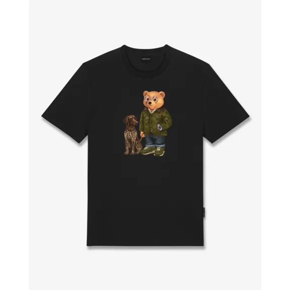 FW26 T-Shirt Filou 182 - Black FW26 T-Shirt Filou 182 - Black